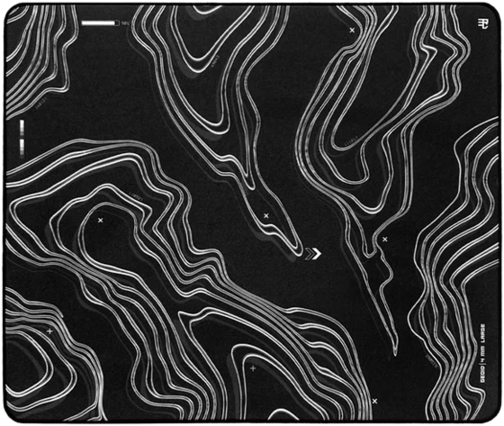 Коврик для мыши «geoid-black»
